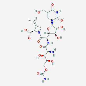 molecular formula C23H32N6O14 B100305 Polyoxin A CAS No. 19396-03-3