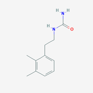 molecular formula C11H16N2O B100327 2,3-Dimethylphenethylurea CAS No. 17291-87-1