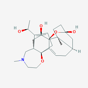 molecular formula C24 H35 N O5 B100336 Batrachotoxinin A CAS No. 19457-37-5