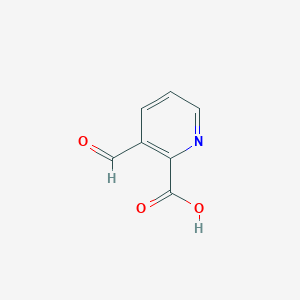 molecular formula C7H5NO3 B100351 3-Formylpicolinic acid CAS No. 19182-29-7