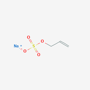 molecular formula C3H6NaO4S+ B100367 Allyl sodium sulfate CAS No. 19037-59-3