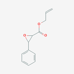 molecular formula C12H12O3 B100369 Allyl 3-phenyloxirane-2-carboxylate CAS No. 15817-15-9
