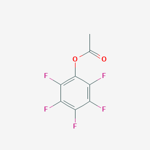 molecular formula C8H3F5O2 B100370 Perfluorophenyl acetate CAS No. 19220-93-0