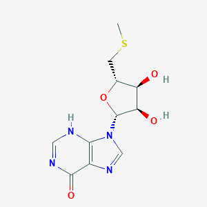 molecular formula C11H14N4O4S B100373 5'-Deoxy-5'-methylthioinosine CAS No. 17298-58-7