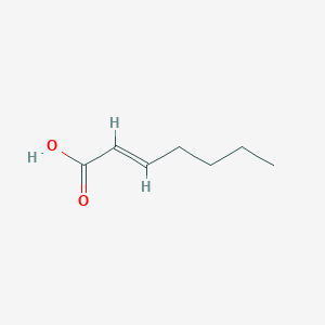 molecular formula C7H12O2 B100374 2-Heptenoic acid CAS No. 18999-28-5