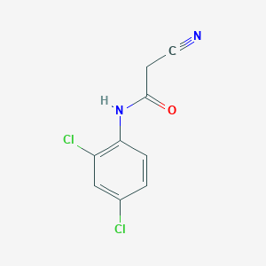molecular formula C9H6Cl2N2O B100378 2-cyano-N-(2,4-dichlorophenyl)acetamide CAS No. 17722-32-6