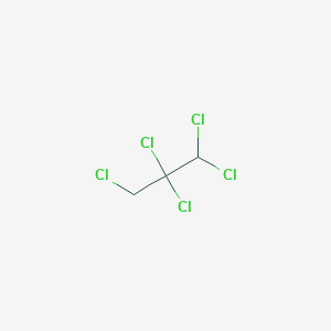 molecular formula C3H3Cl5 B100383 1,1,2,2,3-Pentachloropropane CAS No. 16714-68-4