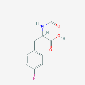 2-Acetamido-3-(4-fluorophenyl)propanoic acid