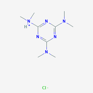 molecular formula C9H19ClN6 B100390 Hexamethylmelamine hydrochloride CAS No. 15468-34-5