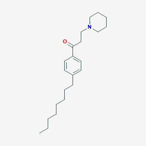 molecular formula C22H35NO B100391 Pipoctanone CAS No. 18841-58-2