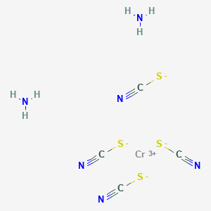 molecular formula C4H6CrN6S4- B100417 莱茵酸盐 CAS No. 16248-93-4