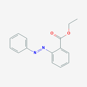 molecular formula C15H14N2O2 B100433 Ethyl 2-phenyldiazenylbenzoate CAS No. 18277-91-3