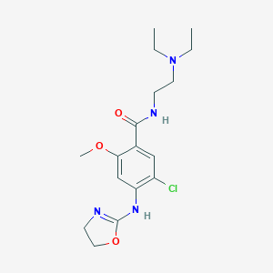 Benzamide, 5-chloro-N-(2-(diethylamino)ethyl)-4-((4,5-dihydro-2-oxazolyl)amino)-2-methoxy-