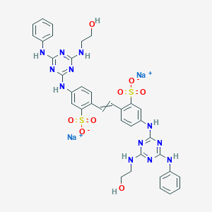 molecular formula C36H36N12NaO8S2 B100446 C.I. Fluorescent Brightener 85 CAS No. 17958-73-5
