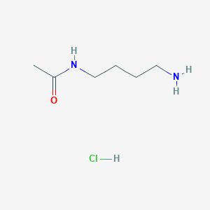 molecular formula C6H15ClN2O B100475 N-Acetylputrescine hydrochloride CAS No. 18233-70-0