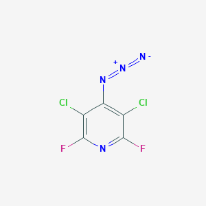molecular formula C5Cl2F2N4 B100479 4-Azido-3,5-dichloro-2,6-difluoropyridine CAS No. 17723-18-1