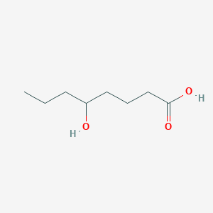 molecular formula C8H16O3 B100494 5-Hydroxyoctanoic acid CAS No. 17369-50-5