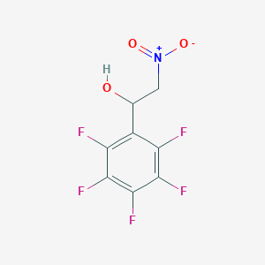 2-Nitro-1-(pentafluorophenyl)ethanol
