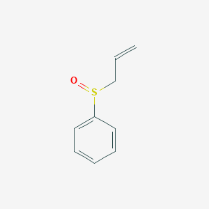 molecular formula C9H10OS B100510 Allyl phenyl sulfoxide CAS No. 19093-37-9