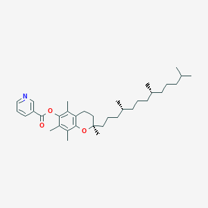 molecular formula C35H53NO3 B100516 alpha-Tocopherol nicotinate CAS No. 16676-75-8