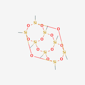 molecular formula C8H24O12Si8 B100524 Octamethylsilsesquioxane CAS No. 17865-85-9