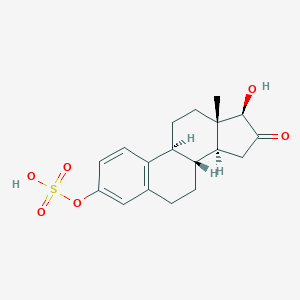 [(8R,9S,13S,14S,17R)-17-hydroxy-13-methyl-16-oxo-7,8,9,11,12,14,15,17-octahydro-6H-cyclopenta[a]phenanthren-3-yl] hydrogen sulfate