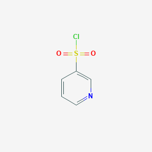 molecular formula C5H4ClNO2S B100533 Pyridine-3-sulfonyl chloride CAS No. 16133-25-8