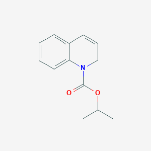 molecular formula C13H15NO2 B100540 propan-2-yl 2H-quinoline-1-carboxylate CAS No. 17718-20-6