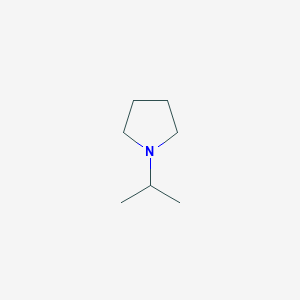 molecular formula C7H15N B100543 1-Isopropylpyrrolidine CAS No. 17544-07-9