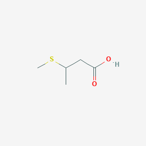 molecular formula C5H10O2S B100546 3-(Methylthio)butyric acid CAS No. 16630-65-2
