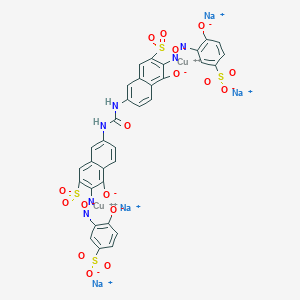 molecular formula C33H16Cu2N6Na4O17S4 B100563 C.I. Direct Red 83 CAS No. 15418-16-3