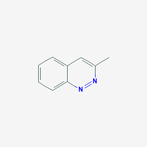molecular formula C9H8N2 B100589 3-Methylcinnoline CAS No. 17372-78-0