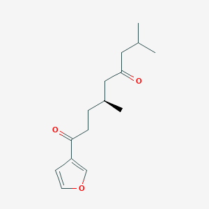 molecular formula C15H22O3 B100600 Myoporone CAS No. 19479-15-3