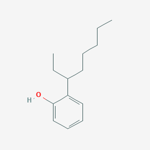 molecular formula C14H22O B100623 o-(1-Ethylhexyl)phenol CAS No. 17404-44-3