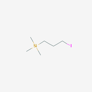 molecular formula C6H15ISi B100636 Silane, (3-iodopropyl)trimethyl- CAS No. 18135-48-3
