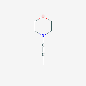 molecular formula C7H11NO B100649 4-(1-Propynyl)morpholine CAS No. 19006-26-9