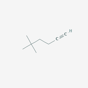molecular formula C8H14 B010065 1-Hexyne, 5,5-dimethyl- CAS No. 108490-21-7