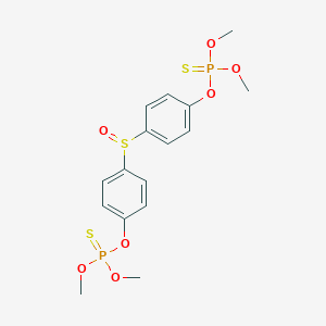 molecular formula C16H20O7P2S3 B100661 Temephos sulfoxide CAS No. 17210-55-8