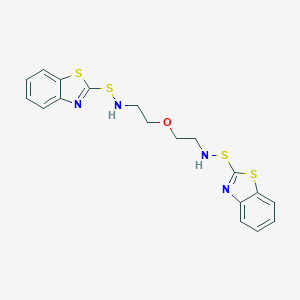 2-Benzothiazolesulfenamide, N,N'-(oxydi-2,1-ethanediyl)bis-
