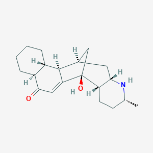 3,4alpha-[(4abeta,8abeta)-2alpha-Methyl-5-hydroxydecahydroquinoline-5alpha,7alpha-diyl]-1,4,4aalpha,5,6,7,8,8abeta-octahydronapht
