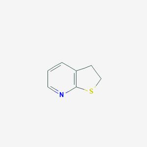 molecular formula C7H7NS B010068 2,3-Dihydrothieno[2,3-b]pyridine CAS No. 103020-20-8