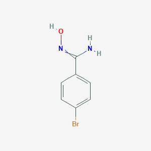 molecular formula C7H7BrN2O B100684 4-Bromobenzamidoxime CAS No. 19227-14-6