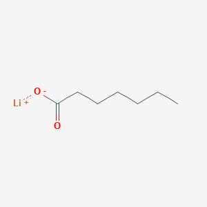 molecular formula C7H13LiO2 B100691 Lithium heptanoate CAS No. 16761-13-0