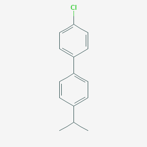 molecular formula C15H15Cl B100694 4-Chloro-4'-isopropylbiphenyl CAS No. 17790-61-3