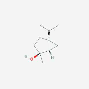 molecular formula C10H18O B100697 4-Thujanol, cis-(+/-)- CAS No. 15537-55-0