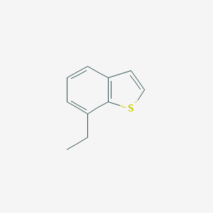 molecular formula C10H10S B100702 7-Ethyl-1-benzothiophene CAS No. 16587-42-1