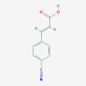 molecular formula C10H7NO2 B100708 4-Cyanocinnamic acid CAS No. 18664-39-6