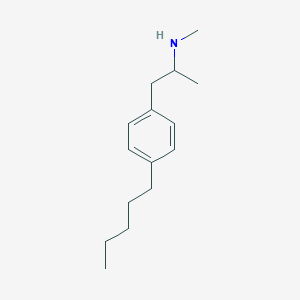 molecular formula C15H25N B100715 Amfepentorex CAS No. 15686-27-8