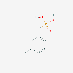 molecular formula C8H11O3P B100722 (3-methylphenyl)methylphosphonic Acid CAS No. 18945-65-8