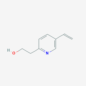 molecular formula C9H11NO B100726 5-Ethenyl-2-pyridineethanol CAS No. 16222-94-9